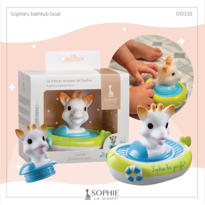 Sophie la girafe® Sophie&#039;s bathtub boat